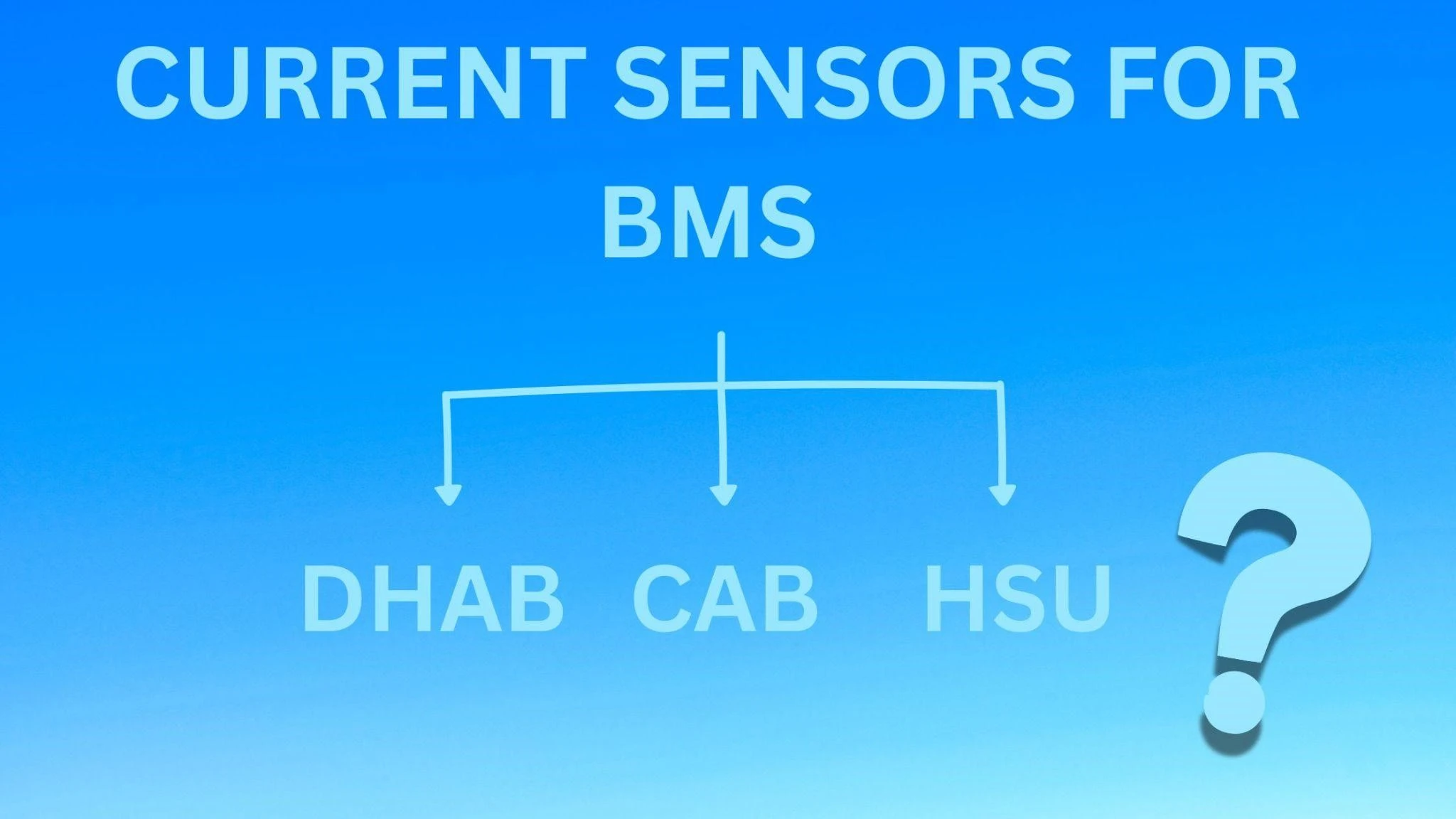 How to Choose the Right Current Sensor for Your Battery Management System